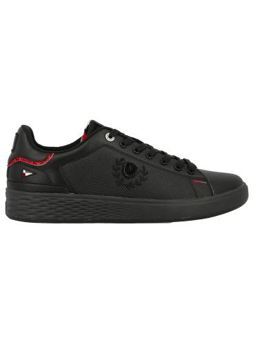 NAUTICA Men's black shoe sneakers NNTM224000 04 BLACK
