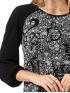ANNA RAXEVSKY Black and white muslin blouse B22213