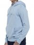 FUNKY BUDDHA Men's light blue long sleeve sweatshirt FBM006-031-06 FOGGY BLUE