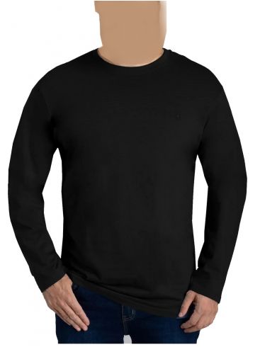 FORESTAL Ανδρική μαύρη μακρυμάνικη μπλούζα