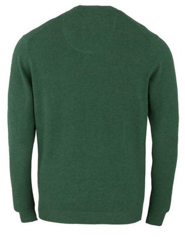 REDMOND Ανδρική πράσινη πλεκτή μπλούζα V