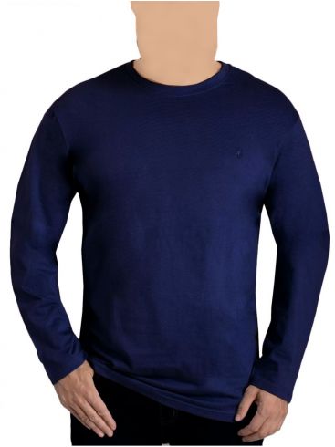 FORESTAL Men's blue navy long sleeve blouse