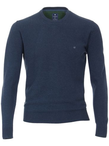 REDMOND Men's blue knitted sweater