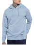 FUNKY BUDDHA Men's light blue long sleeve sweatshirt FBM006-031-06 FOGGY BLUE