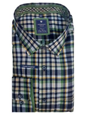 More about REDMOND Men's colorful long-sleeved flannel shirt