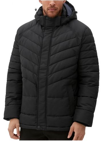 S.OLIVER Men's black electric jacket 2119711.9999 Black