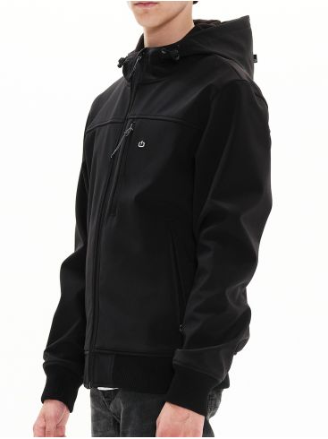 EMERSON Men's Black Windproof Jacket 222.EM10.50 Black