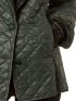 ANNA RAXEVSKY Women's cypress quilted jacket Z22212 GREEN