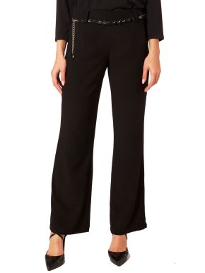More about ANNA RAXEVSKY Women's black straight leg trousers T22215