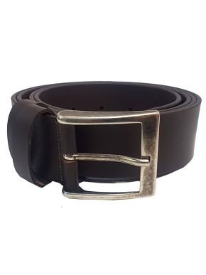 WILLIAM G Men's brown leather belt 417127 Brown