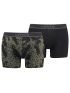 LEVIS Men's black + khaki elastic boxer briefs 701222904 002 Khaki