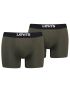 LEVIS Men's khaki stretch boxer briefs 701222842 012 Khaki
