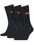 LEVIS Men's Black Socks, 3 pairs 903052001-884 Black