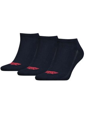 LEVIS Unisex μπλέ navy κάλτσες σοσόνια, 3 ζεύγη 903050001-321 Navy