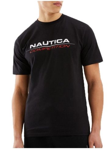 NAUTICA Competition Men's black T-Shirt. N7CR0010 BLACK