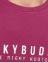 FUNKY BUDDHA Men's T-Shirt FBM007-329-04 LT AUBERGINE