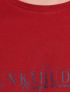 FUNKY BUDDHA Ανδρικό κόκκινο T-Shirt FBM007-023-04 DEEP RED