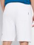 FUNKY BUDDHA Men's white jogger shorts FBM007-051-03 WHITE
