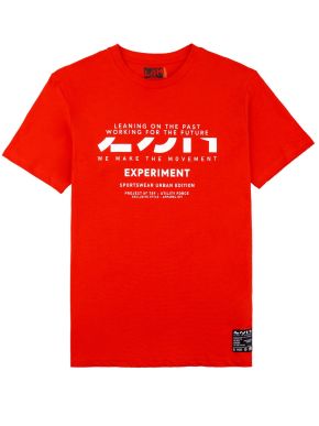 More about LOSAN Ανδρικό κόκκινο κοντομάνικο μπλουζάκι t-Shirt 31K-1007AL 725 Watermellon