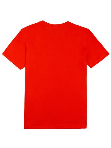LOSAN Ανδρικό κόκκινο κοντομάνικο μπλουζάκι t-Shirt 31K-1007AL
