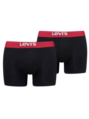More about LEVIS Men's black stretch boxer briefs, 2 items, 701222842 008 Black Red