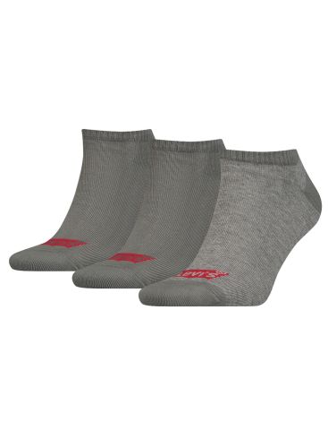 LEVIS Unisex gray sock socks, 3 pairs, 903050001 758 Grey