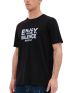 BASEHIT Ανδρική μαύρη κοντομάνικη μπλούζα T-Shirt 221.BM33.22 BLACK ..