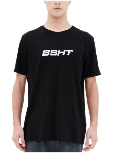 BASEHIT Men's Black T-Shirt. 221.BM33.68 Black ..