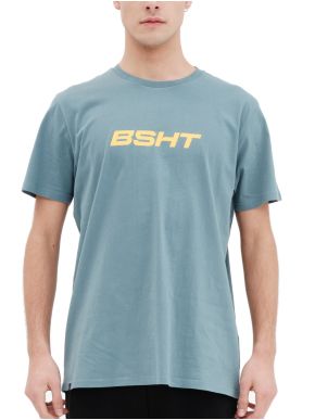 BASEHIT Ανδρικό κοντομάνικο T-Shirt. 100% Βαμβάκι. 221.BM33.68 DUSTY GREEN ..