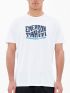 EMERSON Men's White T-Shirt. 100% Cotton. 211.EM33.07 WHITE