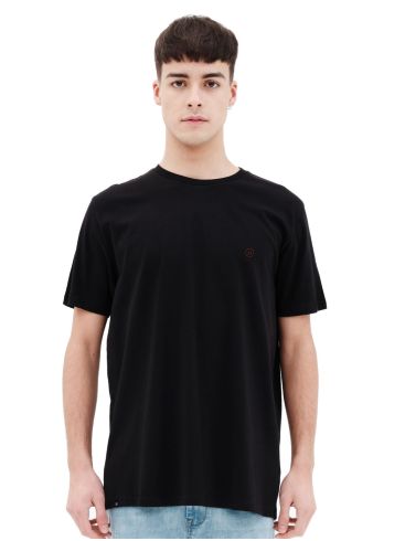 BASEHIT Ανδρικό μαύρο T-Shirt 221.BM33.70 Black ..33.70 ARMY GREEN