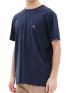 BASEHIT Ανδρικό μπλέ navy T-Shirt 221.EM33.100  NAVY BLUE ..
