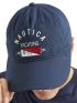 NAUTICA Ανδρικό μπλέ καπέλο με κεντημένο λογότυπο N9I01018