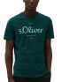 S.OLIVER Ανδρικό πράσινο μπλουζάκι t-shirt 2128330-79D2 Forest Green