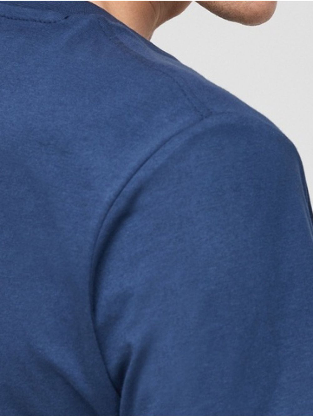 S.OLIVER Men's blue short-sleeved jersey T-Shirt 2057432-5693 Ocean Blue