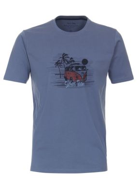 REDMOND Men's blue short-sleeved T-Shirt