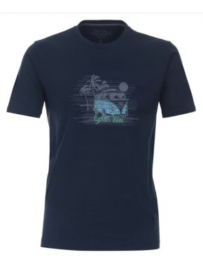 REDMOND Ανδρικό μπλέ κοντομάνικο T-Shirt