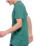 FUNKY BUDDHA Ανδρικό πράσινο T-Shirt Οργανικο Βαμβακι FBM007-047-04 PALM LEAF