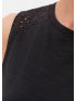 S.OLIVER Γυναικείο μαύρο κοντομάνικο μπλουζάκι T-shirt 2129260-9999 Black