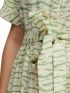 FRANSA Green dress, collar, button closure 20611922-201884