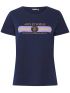 FRANSA Women's navy blue T-Shirt 20612083-200119