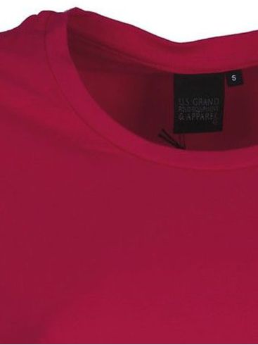 US GRAND POLO Γυναικεία κόκκινη κοντομάνικη μπλούζα T-shirt