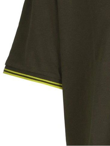 US GRAND POLO Men's olive short sleeve pique polo shirt