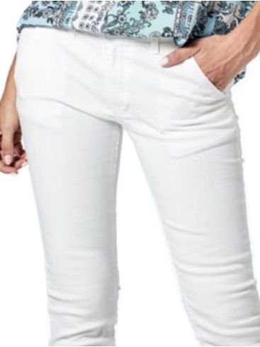 MARYLAND Γυναικείο μπλέ-λευκό ριγέ παντελόνι 21258 ESPILL