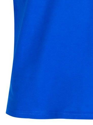 US GRAND Ανδρική μπλέ κοντομάνικη πικέ πόλο μπλούζα