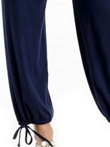 BRAVO Γυναικεία ελαστική παντελόνα, μπλέ Navy