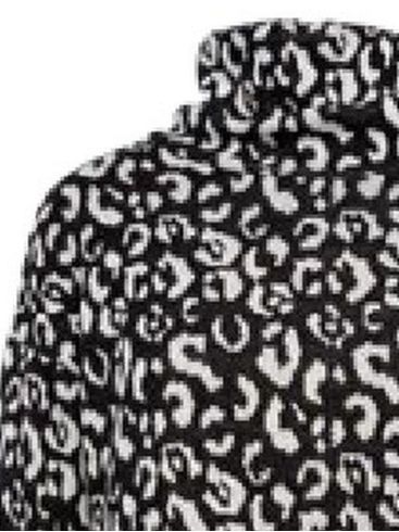 M MADE IN ITALY Women's khaki asymmetrical sweatshirt 22-2592R