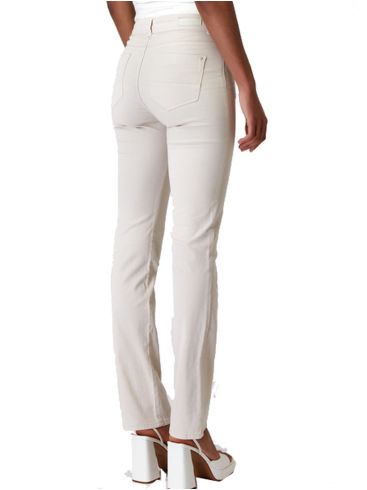 SARAH LAWRENCE Women's off-white light pants 2-400100 BEIGE