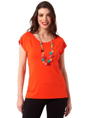 More about ANNA RAXEVSKY Women's Orange blouse B23113 CORAL