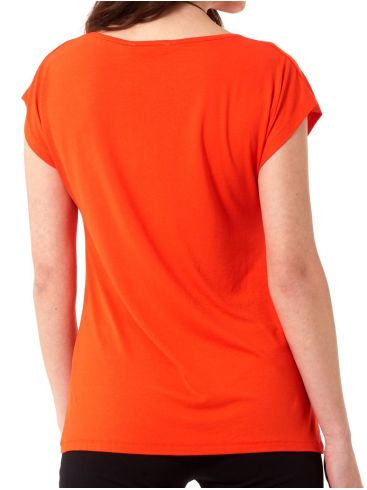 ANNA RAXEVSKY Γυναικεία κοραλί ζαπονέ μπλούζα B23113 CORAL